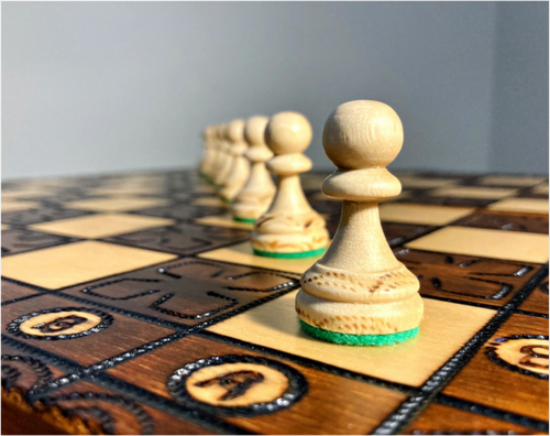 Main image Chess Board on Acrylic Glass