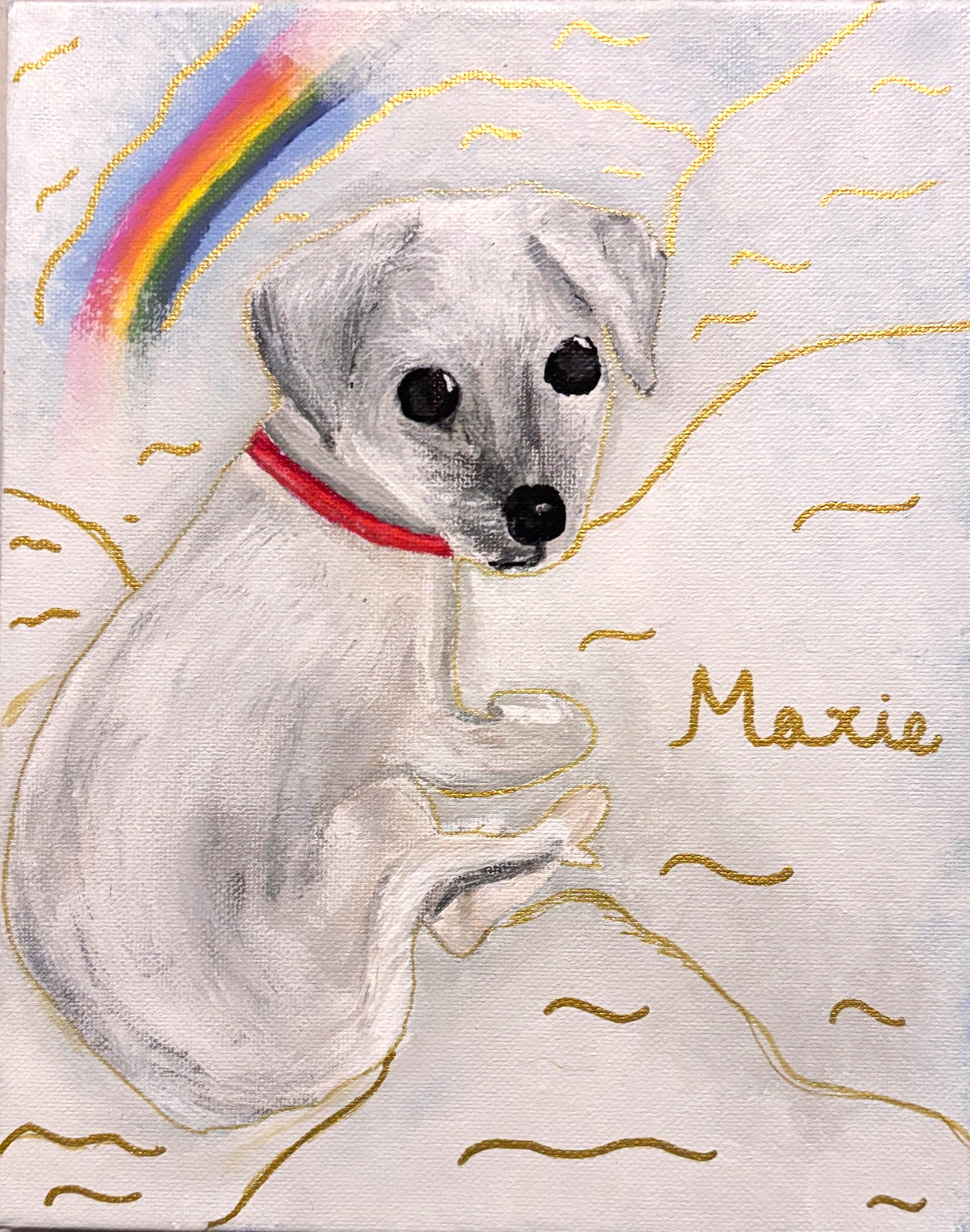 Custom Pet Memory Painting