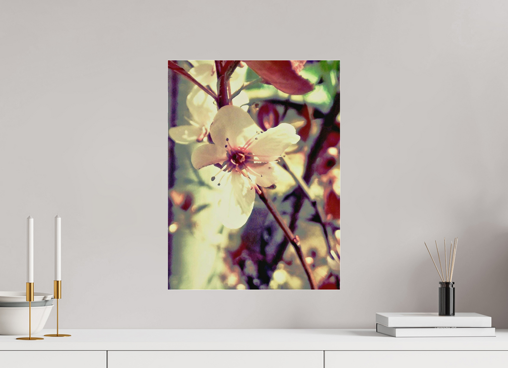 15 x 20″, Standard Cherry Blossom on Acrylic Glass