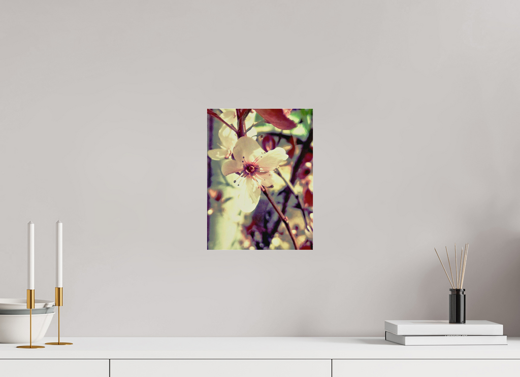 9 x 12″, Standard Cherry Blossom on Acrylic Glass